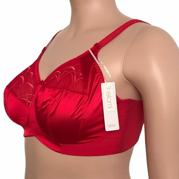 Elomi Cate Side Support Full Coverage Wireless Bra UK 42E US 42DDD - Picture 3 of 15
